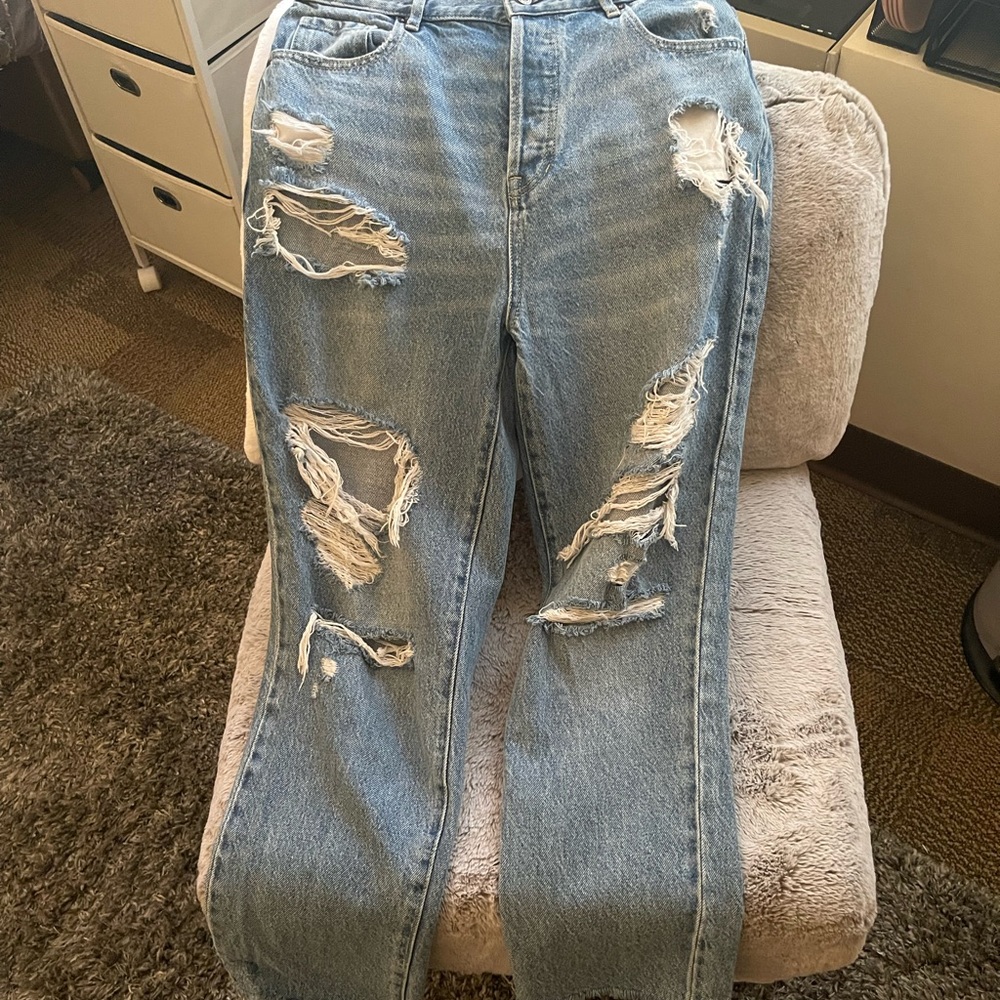 PACSUN BOYFRIEND HIGH WAISTED JEANS | SZ 28